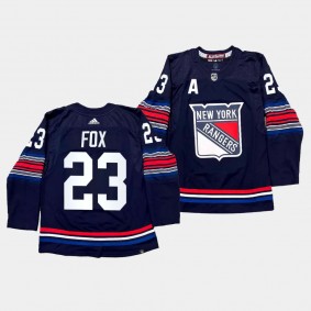 New York Rangers 2023-24 Alternate Adam Fox #23 Navy Jersey Authentic Pro