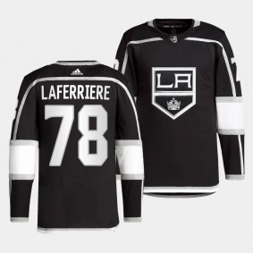 Los Angeles Kings Primegreen Alex Laferriere #78 Black Jersey Home