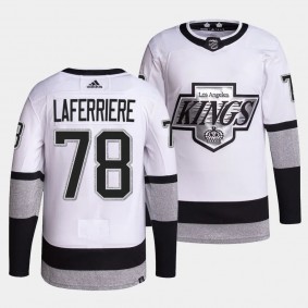 Los Angeles Kings Primegreen Alex Laferriere #78 White Jersey Alternate