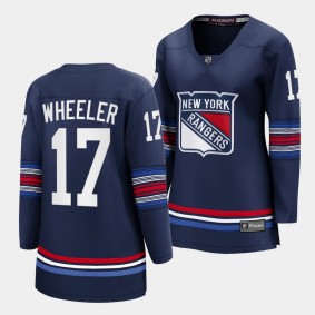 Blake Wheeler New York Rangers 2023-24 Alternate Women Premier 17 Jersey Breakaway Player