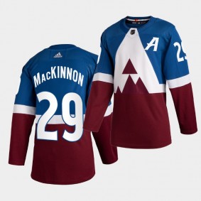 Nathan MacKinnon #29 Avalanche 2020 Stadium Series Jersey Men's