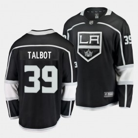 Los Angeles Kings Cam Talbot Home Black Breakaway Player Jersey Men's