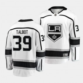 Los Angeles Kings Cam Talbot Away White Breakaway Player Jersey Men's