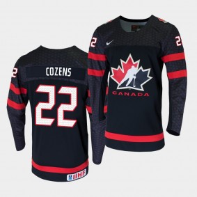 Dylan Cozens Canada Team 2020 IIHF World Junior Championship Black Jersey