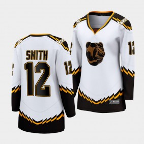 Craig Smith Boston Bruins 2022 Special Edition 2.0 Women Breakaway Player 12 Jersey Retro