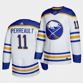 Gilbert Perreault Buffalo Sabres 2020-21 Away White Jersey Authentic