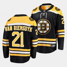 Boston Bruins James van Riemsdyk Home Black Breakaway Player Jersey Men's