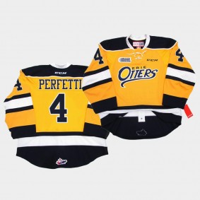 OHL Djurgardens IF Jamie Drysdale Yellow 2020 Draft Jersey