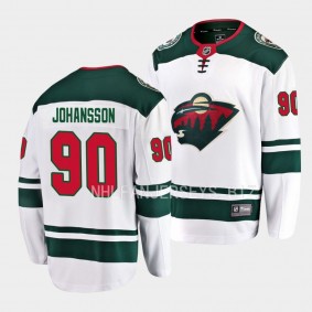 Minnesota Wild Marcus Johansson Away White Breakaway Player Jersey Men's