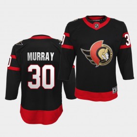 Matt Murray youth Jersey Senators Home Black Premier Player Jersey