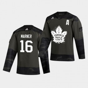 Mitch Marner Maple Leafs #16 Authentic 2019 Veterans Day Jersey