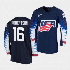 Nick Robertson 2020 IIHF World Junior Championship #16 Black Jersey