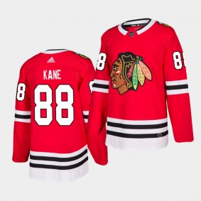 Patrick Kane #88 Blackhawks Home Authentic Red Jersey