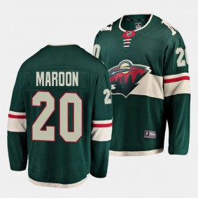 Patrick Maroon Minnesota Wild Home Green #20 Breakaway Player Jersey Men's