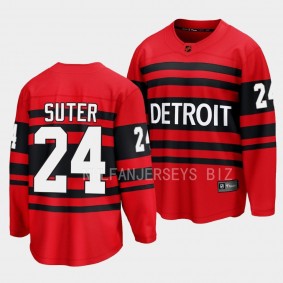 Pius Suter Detroit Red Wings 2022 Special Edition 2.0 Red Breakaway Jersey Men's