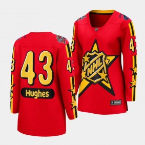 Quinn Hughes Vancouver Canucks 2024 NHL All-Star Game Women Breakaway 43 Jersey