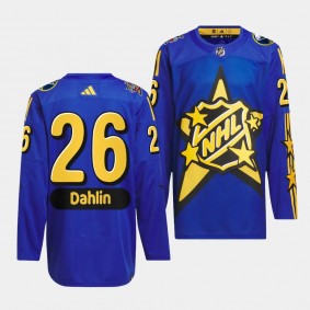 2024 NHL All-Star Game Buffalo Sabres Rasmus Dahlin #26 Blue drew house Jersey