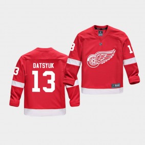 Youth Jersey Pavel Datsyuk #13 Detroit Red Wings Replica Player Home Red Wings