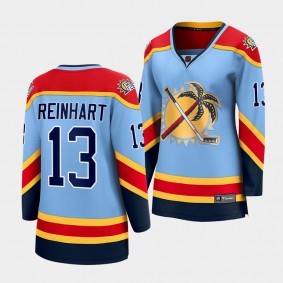 Sam Reinhart Florida Panthers 2022 Special Edition 2.0 Women Breakaway Player 13 Jersey Retro